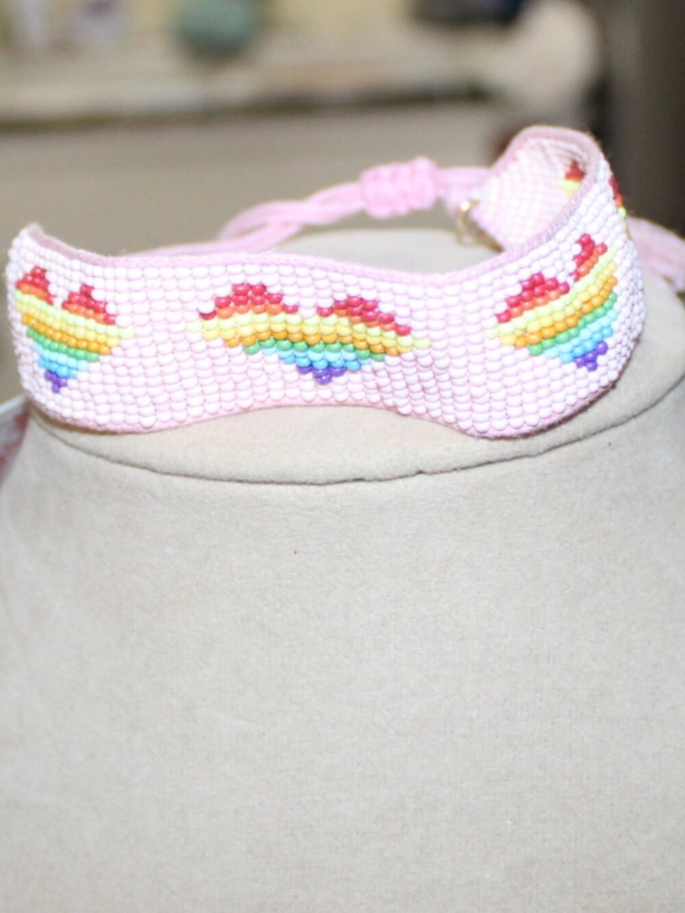NWT Betsey Johnson woven heart friendship bracelet. Darling!